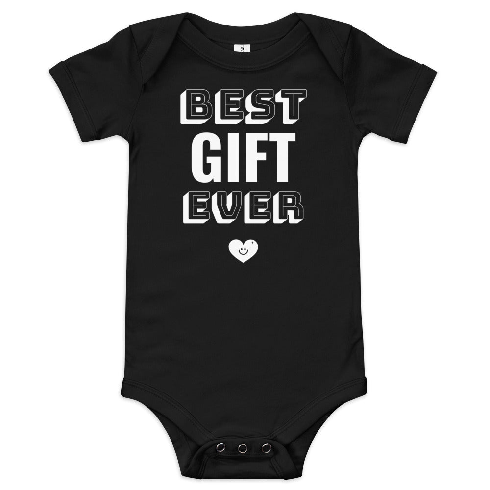 Best Gift Ever - baby one piece onesie - Adoption Stuff Store for adoption and foster care themed shirts and gifts