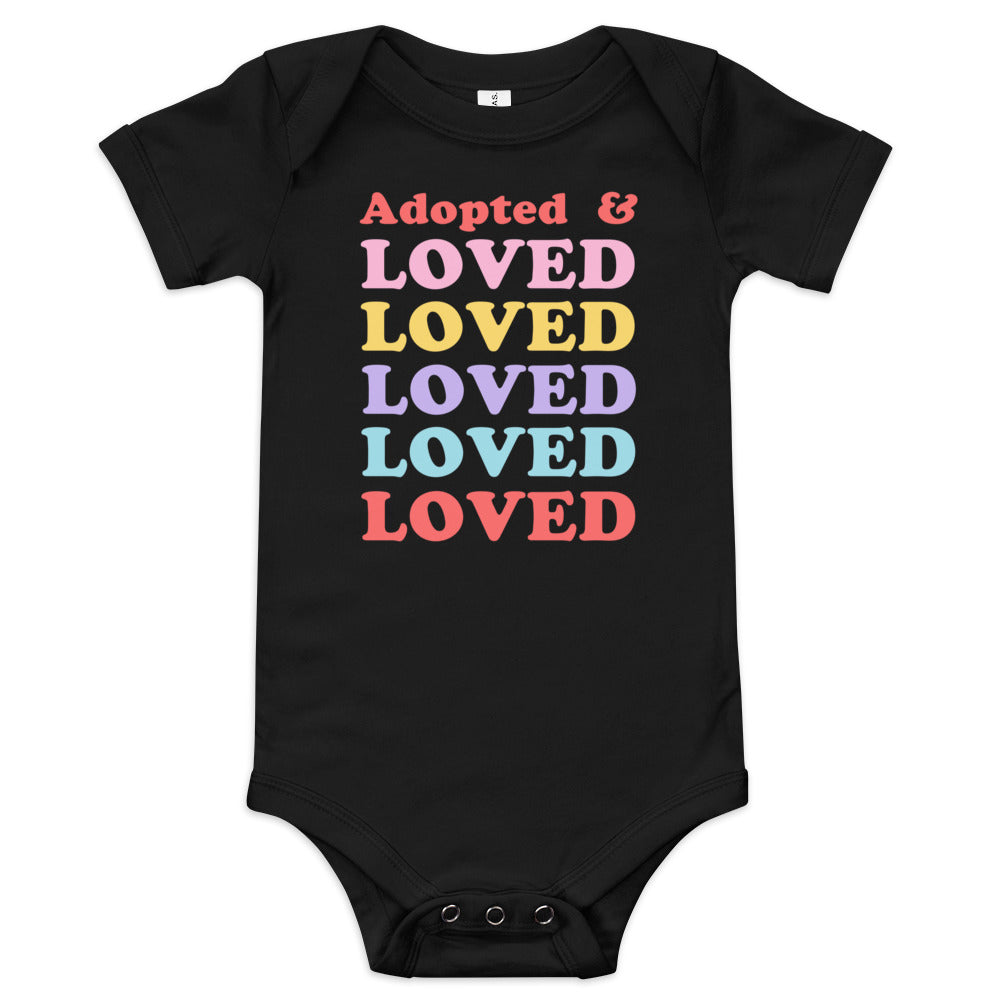 Adoption Stuff Store for Adoption and foster care themed baby onesies