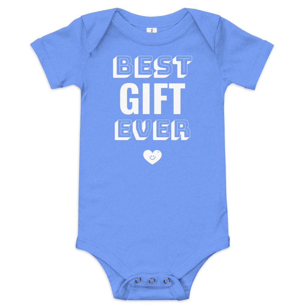 Best Gift Ever - baby one piece onesie - Adoption Stuff Store for adoption and foster care themed shirts and gifts