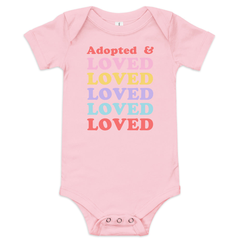 Adoption Stuff Store for Adoption and foster care themed baby onesies