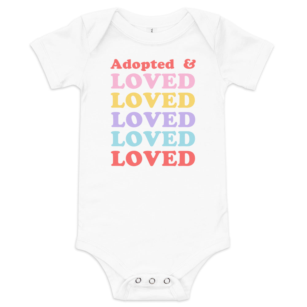 Adoption Stuff Store for Adoption and foster care themed baby onesies