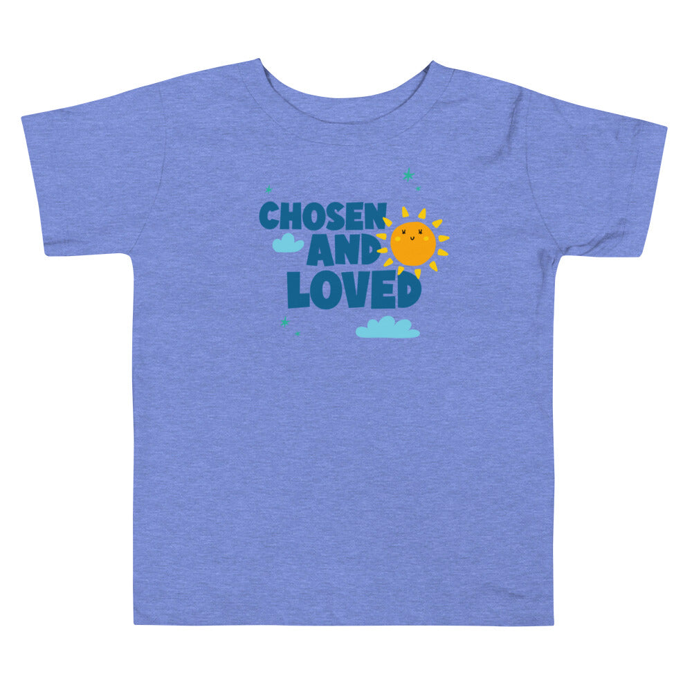 Chosen and Loved - kid shirt to celebrate adoption - Adoption Stuff Store