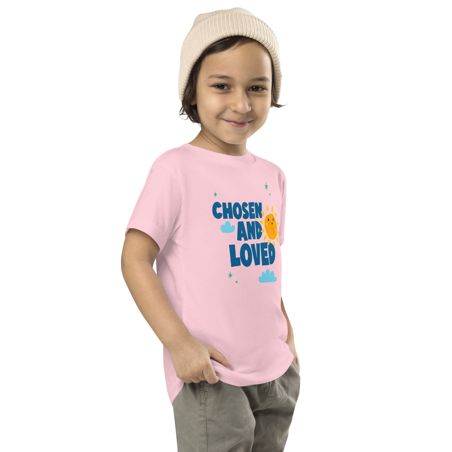 Chosen and Loved - kid shirt to celebrate adoption - Adoption Stuff Store