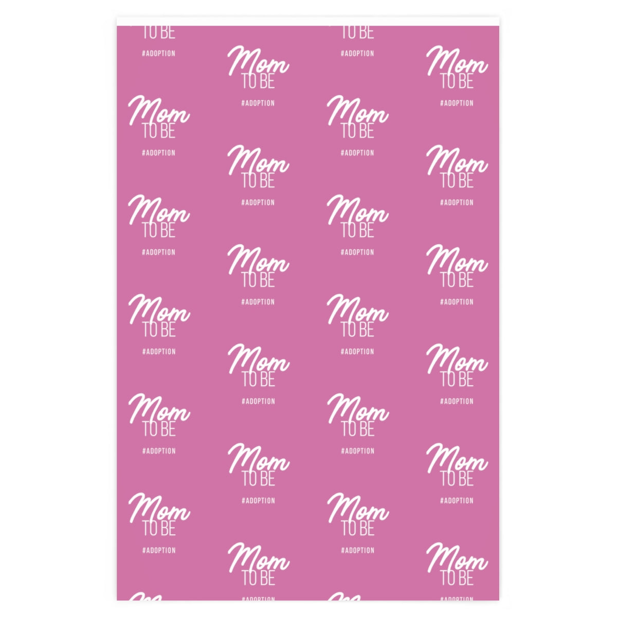 MOM TO BE #ADOPTION - cute wrapping paper - Adoption Stuff Store