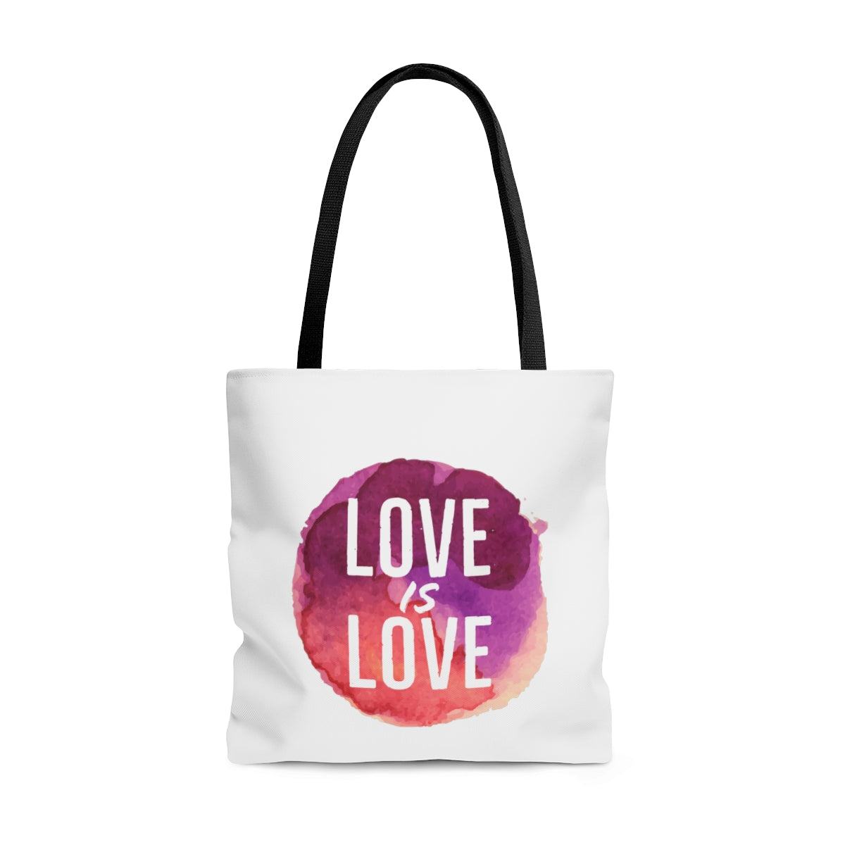 LOVE IS LOVE - AOP Tote Bag - Adoption Stuff Store