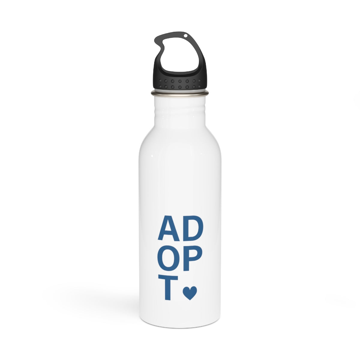 ADOPT - Stainless Steel Water Bottle - Adoption Stuff Store, 20oz / White, Mug