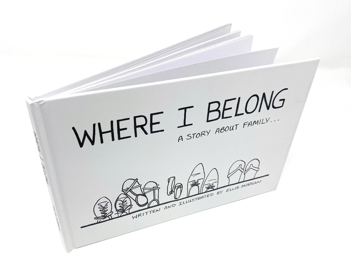 Where I Belong: A Story About Family - Children's Book - Adoption Stuff Store