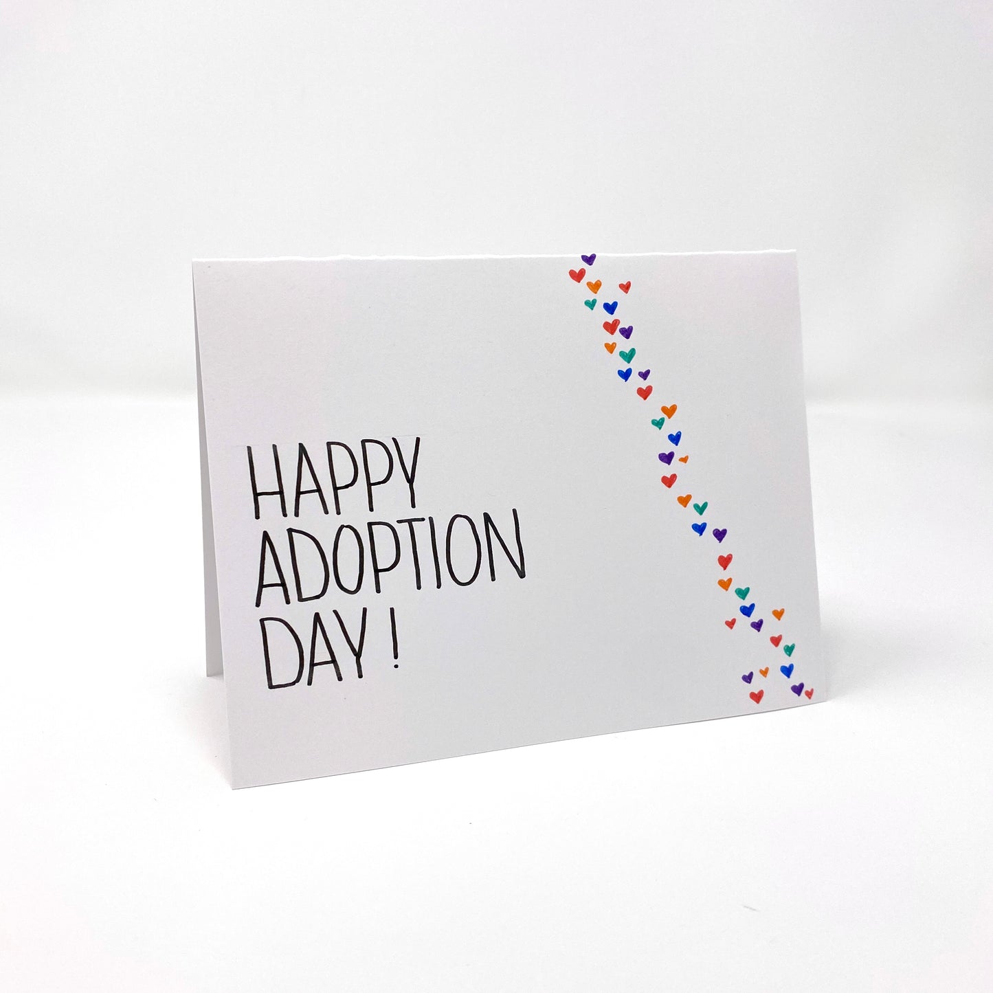 Happy Adoption Day - handmade card - Adoption Stuff Store