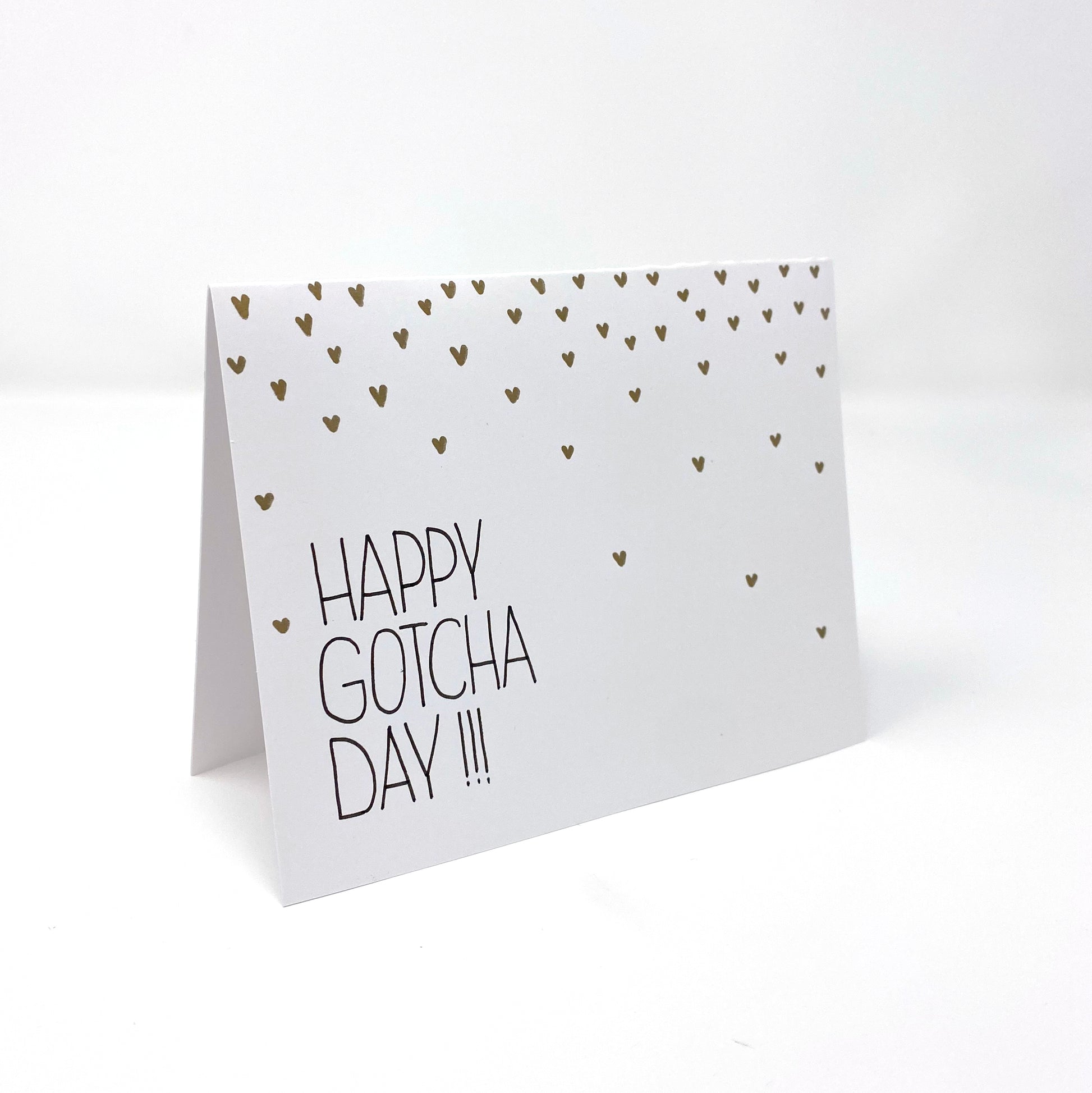 Happy Gotcha Day!!! - handmade card for adoption - Adoption Stuff Store