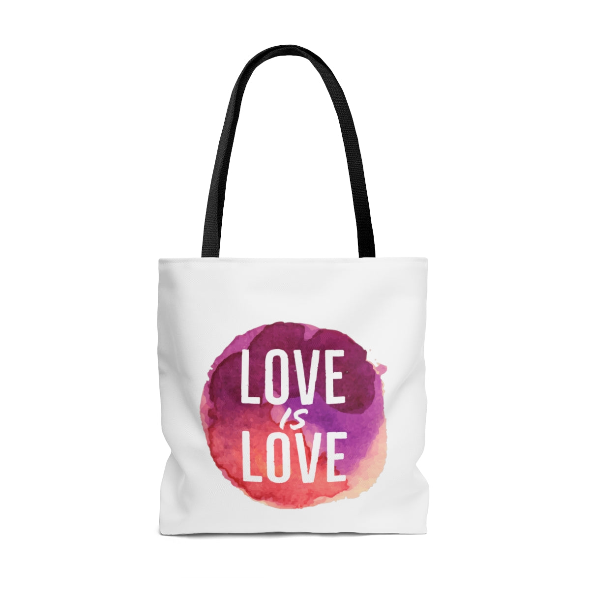 LOVE IS LOVE - AOP Tote Bag - Adoption Stuff Store