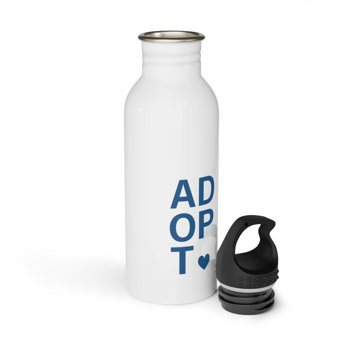 ADOPT - Stainless Steel Water Bottle - Adoption Stuff Store, , Mug