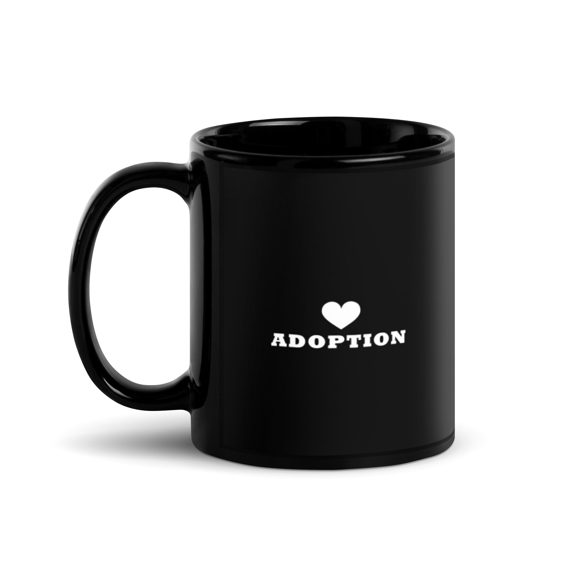 Adoption Stuff Store - adoption and foster care themed gifts, shirts and items - Adoption heart love mug