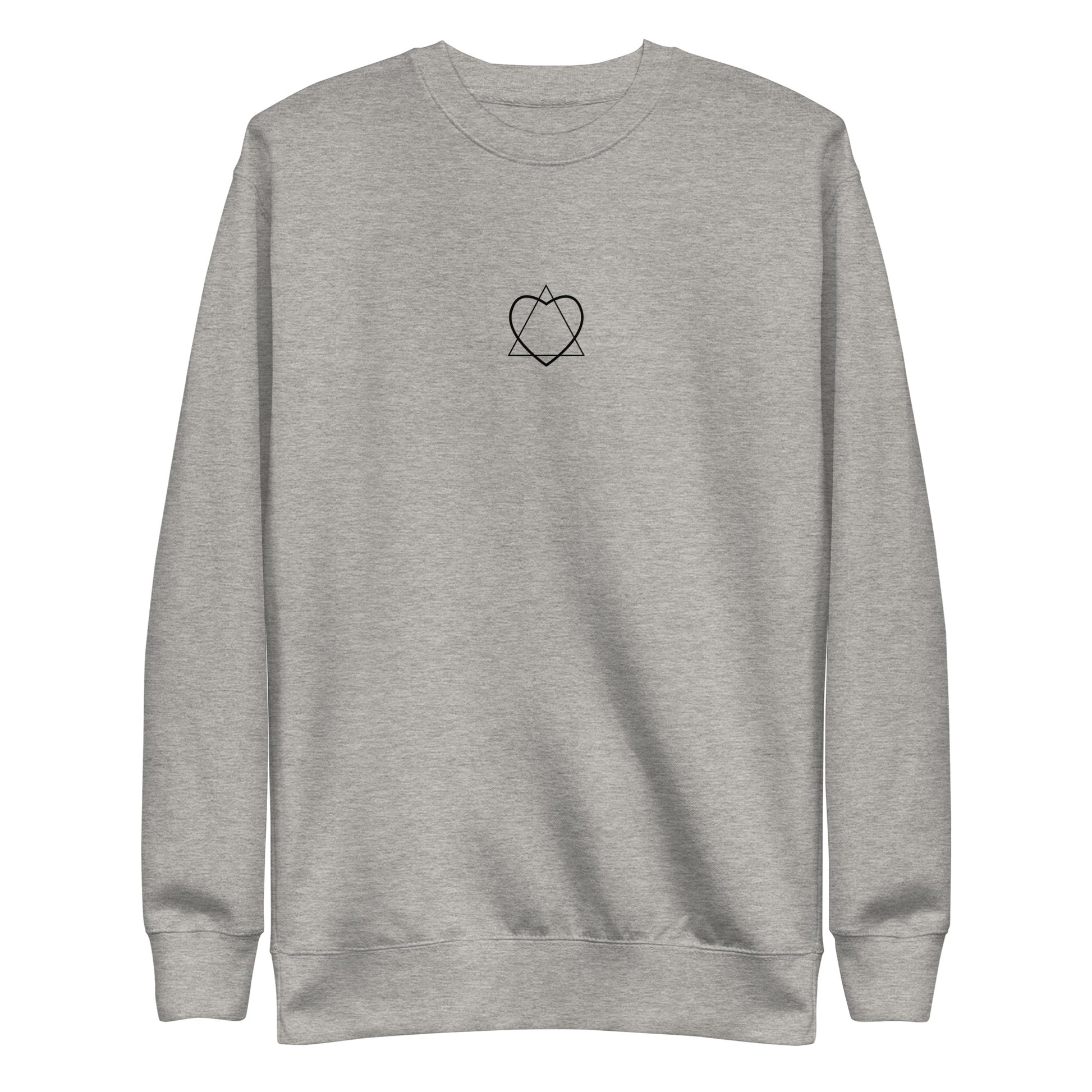 Adoption Symbol - Unisex Premium Sweatshirt - Adoption Stuff Store, Carbon Grey / S, Sweatshirt