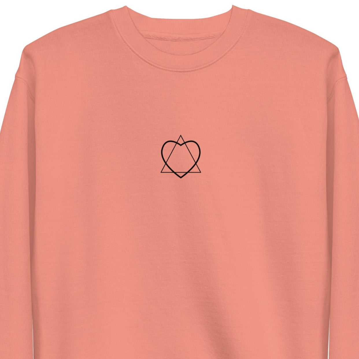 Adoption Symbol - Unisex Premium Sweatshirt - Adoption Stuff Store, Dusty Rose / S, Sweatshirt