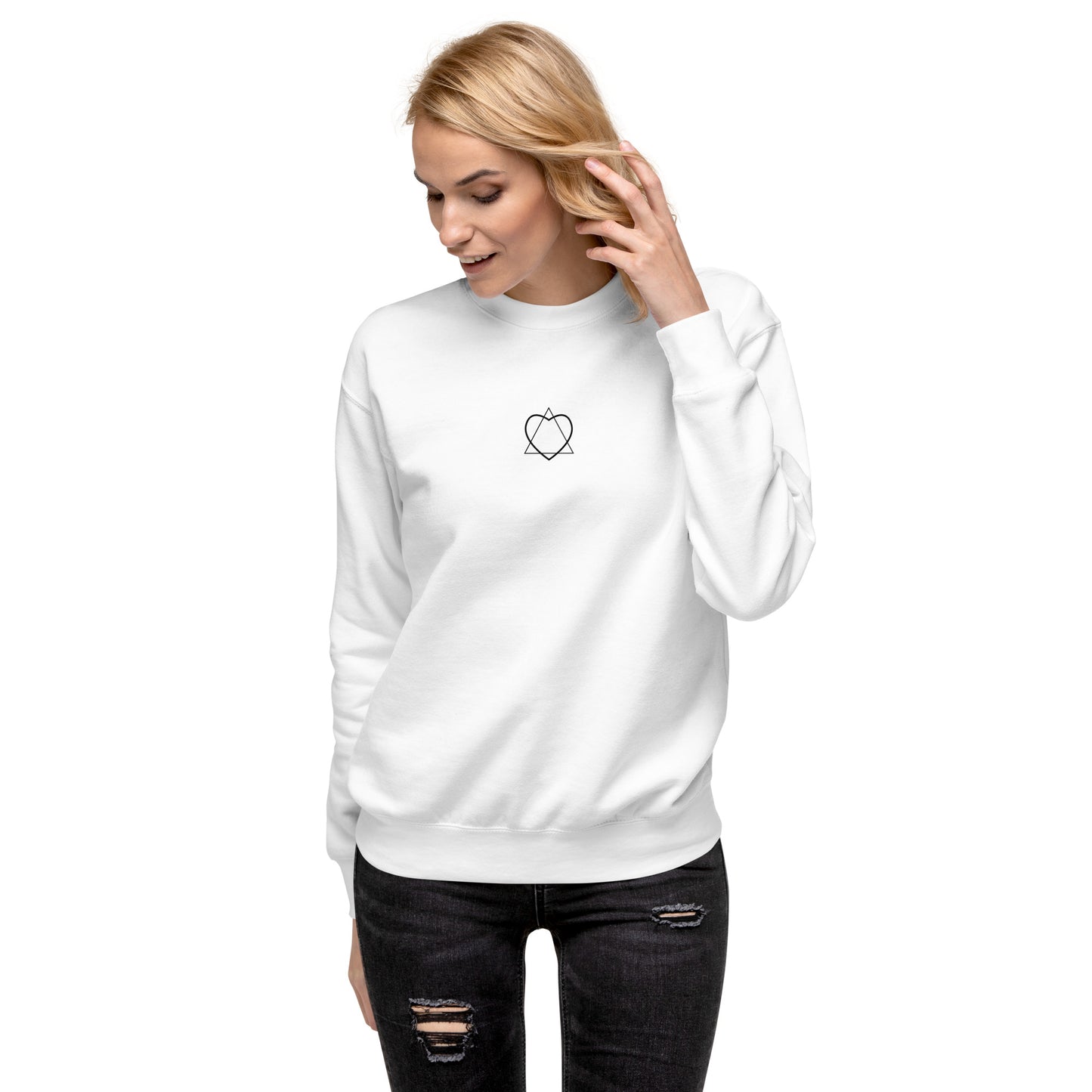 Adoption Symbol - Unisex Premium Sweatshirt - Adoption Stuff Store, , Sweatshirt