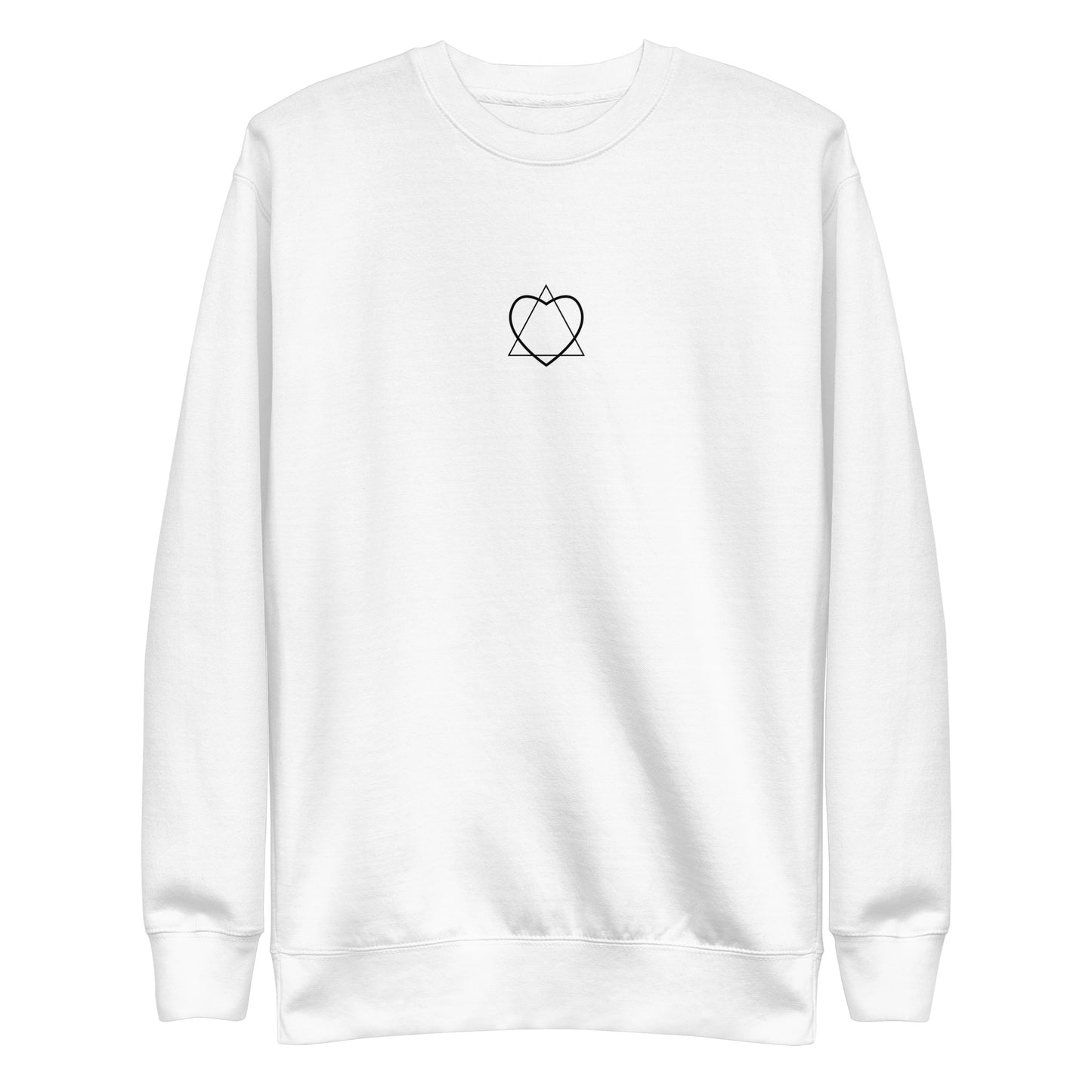 Adoption Symbol - Unisex Premium Sweatshirt - Adoption Stuff Store, White / S, Sweatshirt