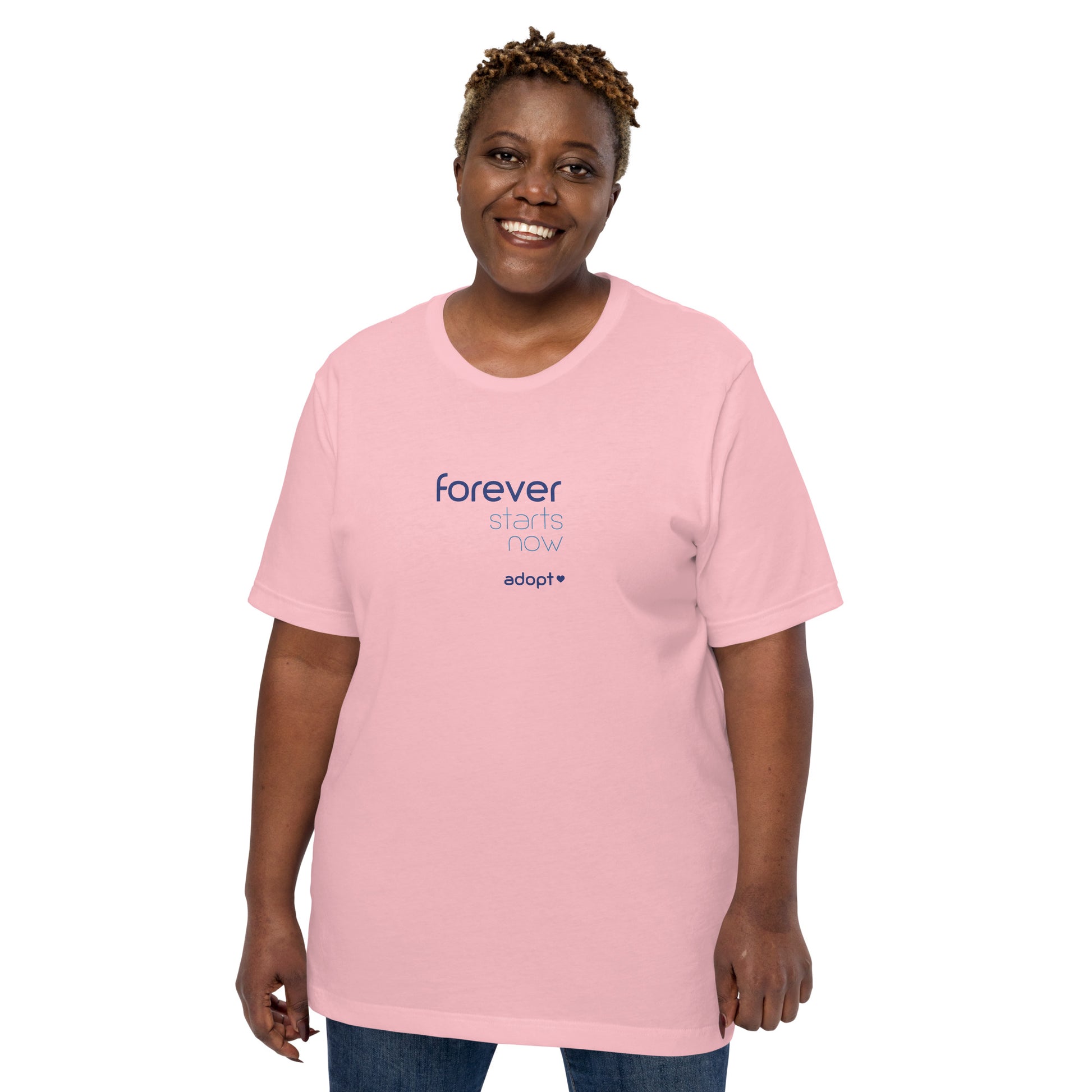 Forever Starts Now - Adopt - Unisex t-shirt - Adoption Stuff Store