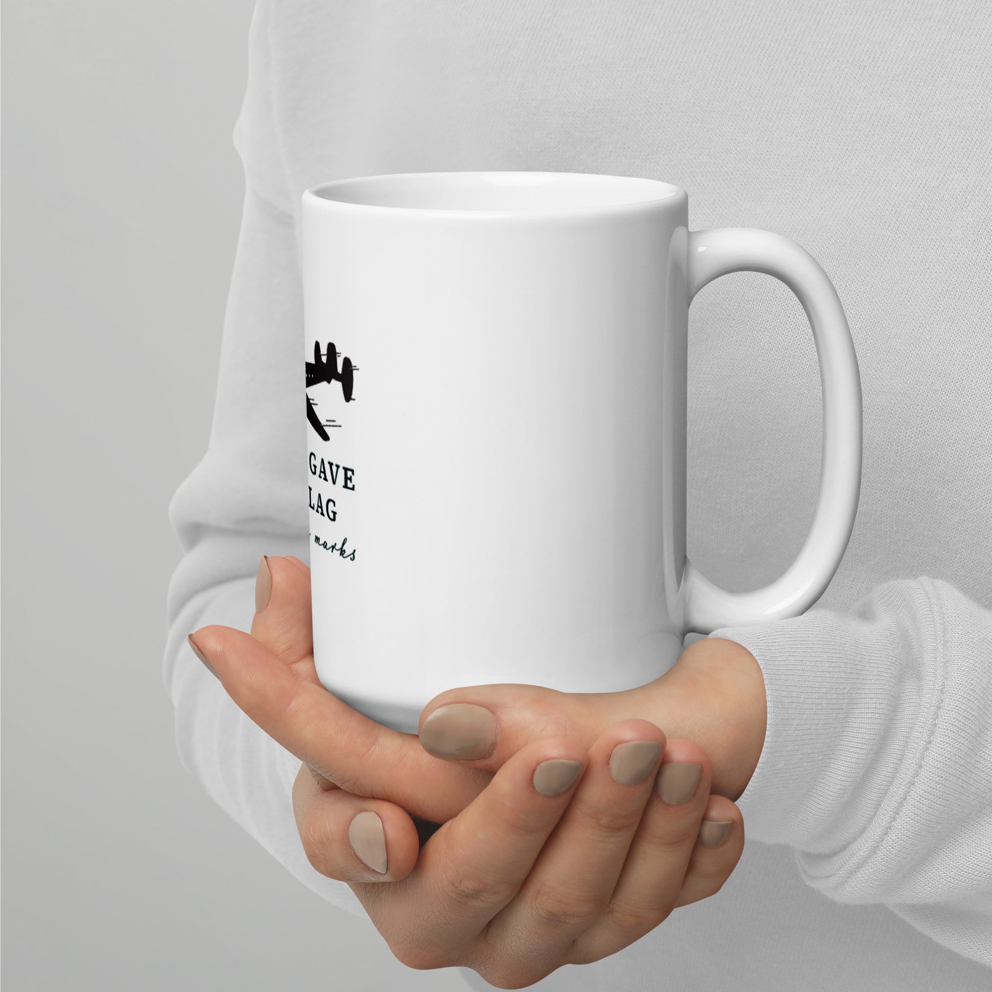 My Baby Gave Me Jet Lag - funny White glossy mug - Adoption Stuff Store - international adoption