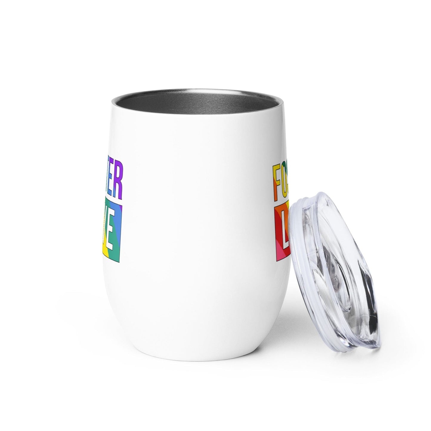 FOSTER LOVE - Wine tumbler Tumbler Adoption Stuff Store 